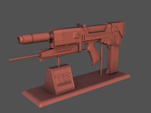 t-800 plasma rifle for 3d printing 3D Print Model