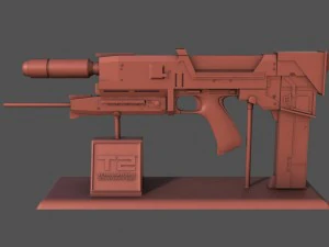 t-800 plasma rifle for 3d printing 3D Print Model