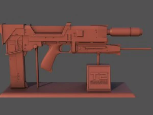 t-800 plasma rifle for 3d printing 3D Print Model