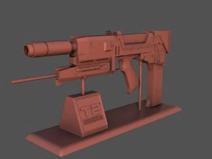 t-800 plasma rifle for 3d printing 3D Print Model