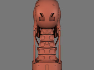 terminator t-800 skull bust for 3d printing 3D Print Model