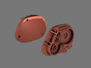 Busto teschio terminator t-800 per la stampa 3d Modello di stampa 3D