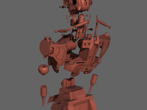 terminator t-800 torso bust for 3d printing Modèles 3D en vedette