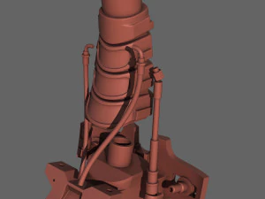 terminator t-800 torso bust for 3d printing 3D Print Model