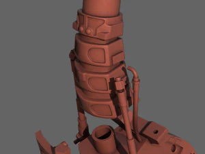 terminator t-800 torso bust for 3d printing 3D Print Model