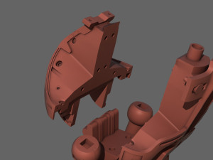 terminator t-800 torso bust for 3d printing Modèles 3D en vedette