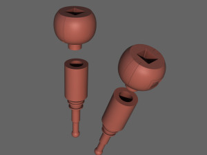 terminator t-800 torso bust for 3d printing Modèles 3D en vedette