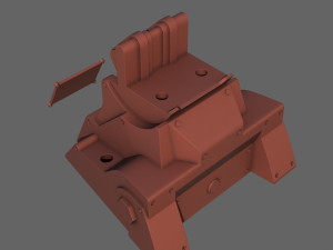 terminator t-800 torso bust for 3d printing Modèles 3D en vedette
