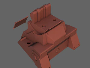terminator t-800 torso bust for 3d printing 3D Print Model