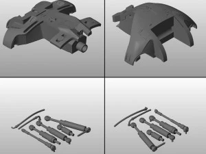 terminator t-800 torso bust for 3d printing 3D Print Model