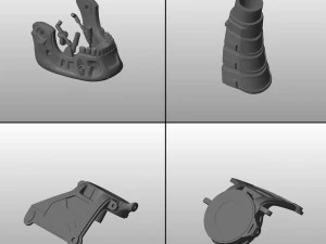 terminator t-800 torso bust for 3d printing 3D Print Model