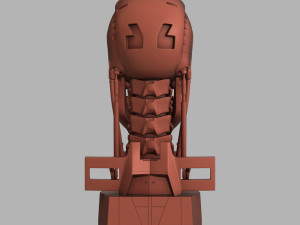 terminator genisys t-800 skull bust for 3d printing 3D Принт Модель