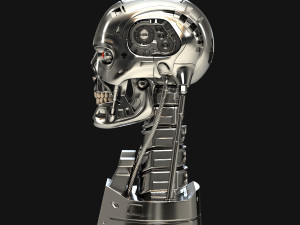 terminator t-800 skull bust v2 Modello di stampa 3D