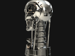 terminator t-800 skull bust v2 Modello di stampa 3D