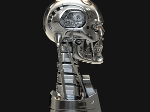 terminator t-800 skull bust v2 Modello di stampa 3D