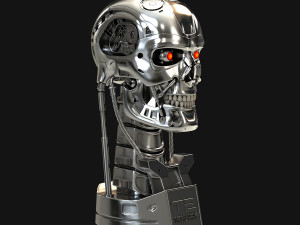 terminator t-800 skull bust v2 Modello di stampa 3D