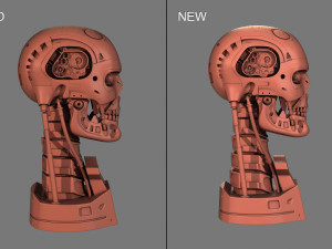 terminator t-800 skull bust v2 Modello di stampa 3D