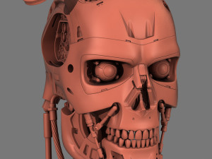 terminator t-800 skull bust v2 Modello di stampa 3D