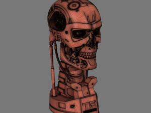 terminator t-800 skull bust v2 Modello di stampa 3D