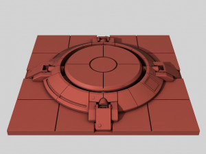 Super button portal 2 Modelo de impresión 3D