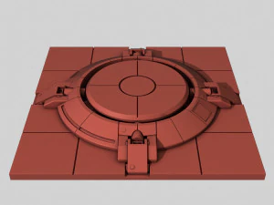 Super button portal 2 3D Print Model