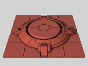 Super button portal 2 Modelo de impresión 3D