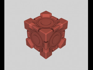Super button portal 2 Modelo de impresión 3D