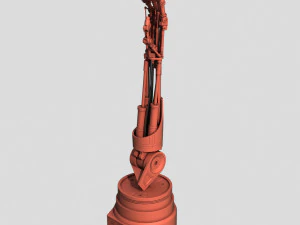terminator t-800 endoarm for 3d printing 3D Print Model
