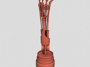 terminator t-800 endoarm for 3d printing 3D-printmodel
