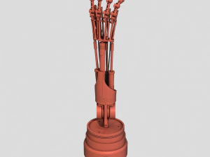 terminator t-800 endoarm for 3d printing 3D Print Model