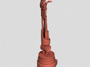 terminator t-800 endoarm for 3d printing 3D-printmodel