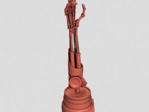terminator t-800 endoarm for 3d printing 3D-printmodel