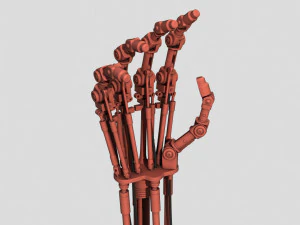 terminator t-800 endoarm for 3d printing 3D Print Model