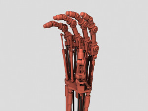 terminator t-800 endoarm for 3d printing 3D-printmodel