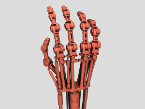 terminator t-800 endoarm for 3d printing 3D-printmodel