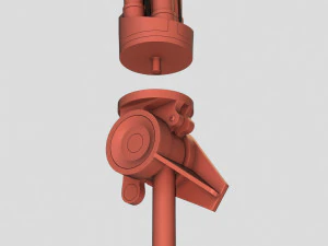 terminator t-800 endoarm for 3d printing 3D Print Model
