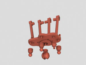 terminator t-800 endoarm for 3d printing 3D Print Model