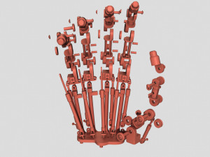 terminator t-800 endoarm for 3d printing 3D-printmodel