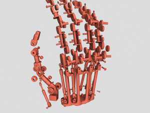 terminator t-800 endoarm for 3d printing 3D-printmodel