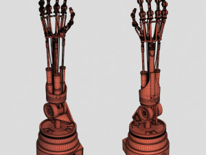 terminator t-800 endoarm for 3d printing 3D-printmodel