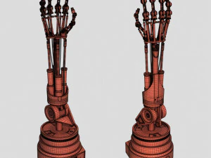 terminator t-800 endoarm for 3d printing 3D Print Model