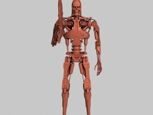 terminator t-800 endoskeleton for 3d printing 3D Print Model