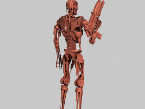 terminator t-800 endoskeleton for 3d printing Modelo de impresión 3D