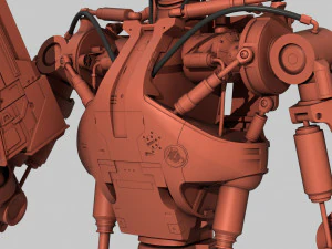 Endoesqueleto terminator t-800 para impresi&oacute;n 3d Modelo de impresión 3D