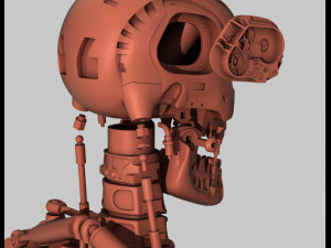 terminator t-800 endoskeleton for 3d printing Modelo de impresión 3D