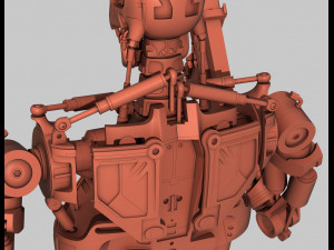 terminator t-800 endoskeleton for 3d printing Modelo de impresión 3D