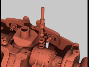 Endoesqueleto terminator t-800 para impresi&oacute;n 3d Modelo de impresión 3D