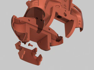 Endoesqueleto terminator t-800 para impresi&oacute;n 3d Modelo de impresión 3D