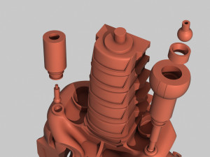 terminator t-800 endoskeleton for 3d printing Modelo de impresión 3D