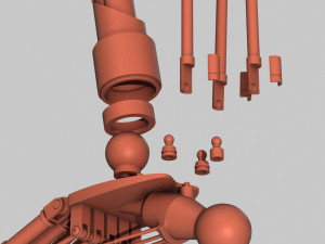 terminator t-800 endoskeleton for 3d printing Modelo de impresión 3D